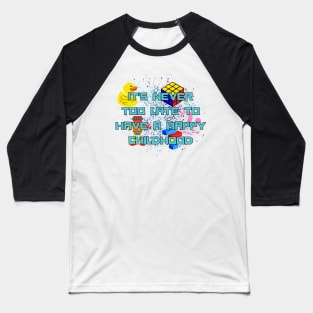 Never Grow Up! Baseball T-Shirt